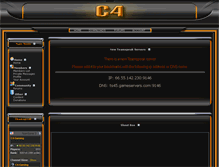 Tablet Screenshot of c4-gaming.com